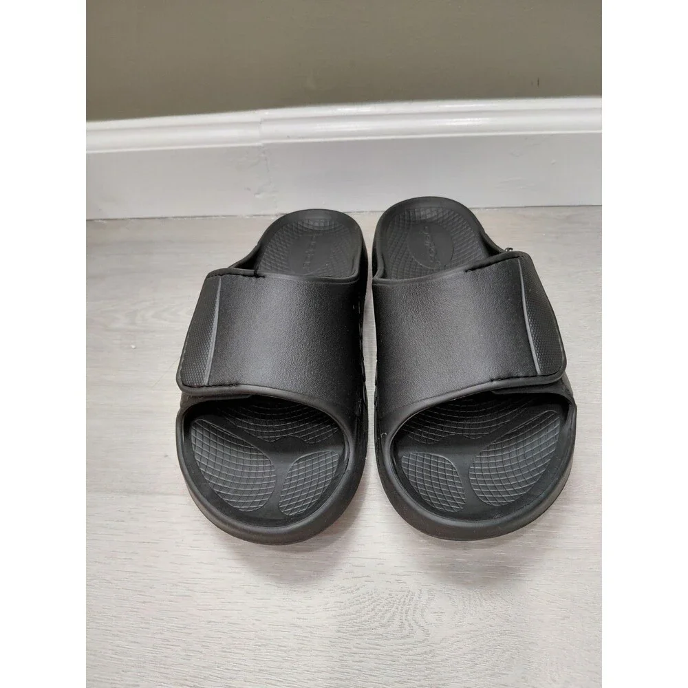 OOFOS OOahh Sport Flex Unisex Black Size Men’s 6 Women’s 8
